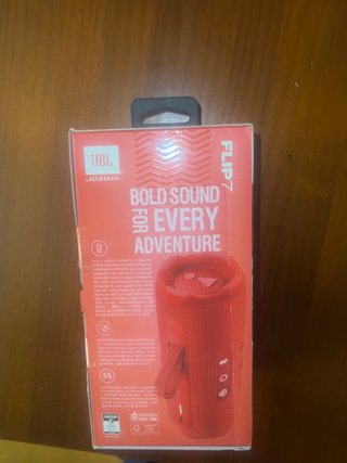 Altavoz JBL Flip 7 Rojo ¡¡ÚLTIMO PRECIO!!!