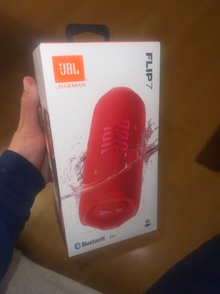 Altavoz JBL Flip 7 Rojo ¡¡ÚLTIMO PRECIO!!!
