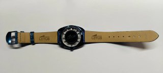 Reloj Lotus Azul y Plateado