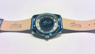 Reloj Lotus Azul y Plateado