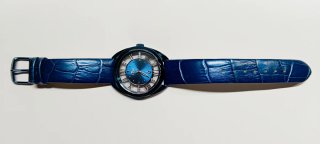 Reloj Lotus Azul y Plateado