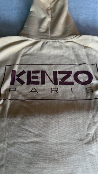 Sudadera Kenzo Beige con Capucha