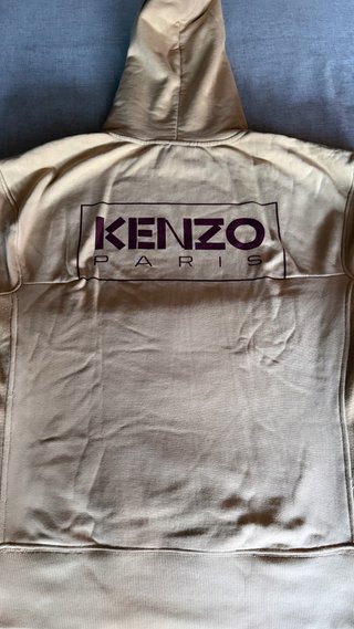 Sudadera Kenzo Beige con Capucha