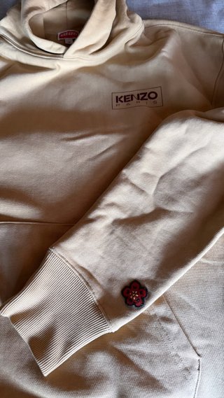 Sudadera Kenzo Beige con Capucha