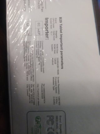 Tablet Biegedy B29 10.1 Azul