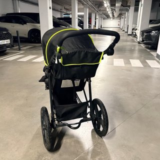 Silla/carrito de paseo/Hauck Runner Negra