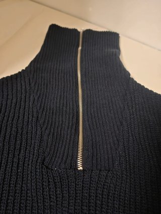 Zara Suéter Azul Punto Talla S