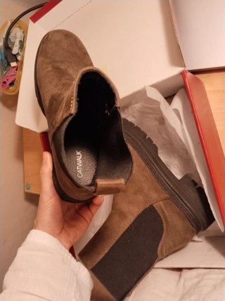 Botas Chelsea Marrón y Negro Talla X