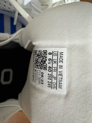 Adidas Adizero SL Talla 40 Blancas