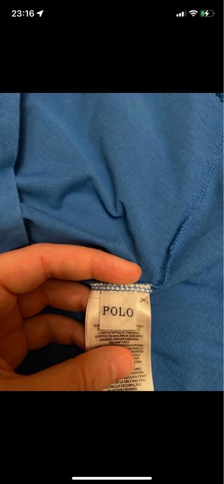 T-shirt Polo Ralph Lauren blu M