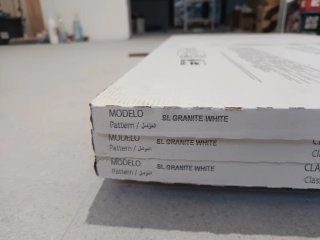 Baldosa porcelánico Cifre Granite white 60x120