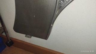 Cabecero para Cama 150cm Metal Repujado