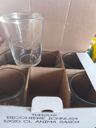 Bicchieri Ichnusa 6x20cl