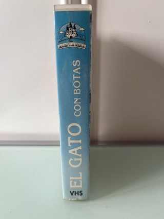 Película VHS El Gato con Botas (Español)