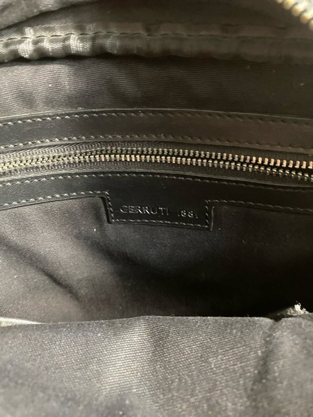 Bolso bandolera Cerruti 1881 monogram negro