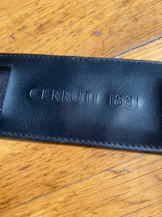 Bolso bandolera Cerruti 1881 monogram negro