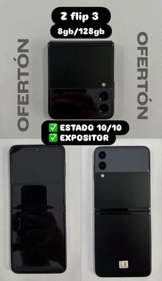Samsung Z Flip 3 5G 128GB Negro