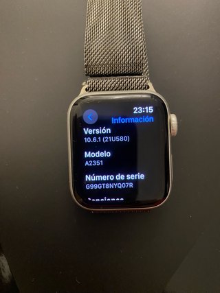 Apple Watch SE Gris/Plata
