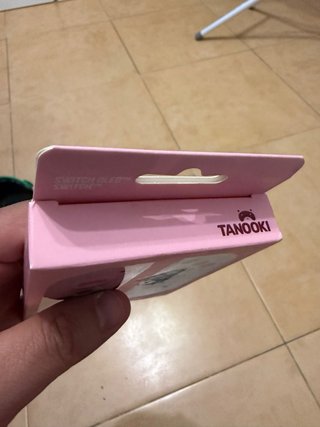 Protector Mando Switch Tanooki Rosa y Azul