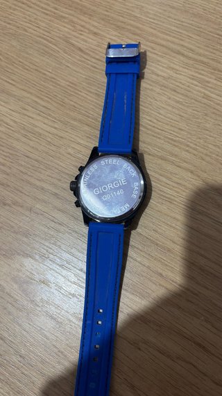 Reloj Giorgie Negro y Azul