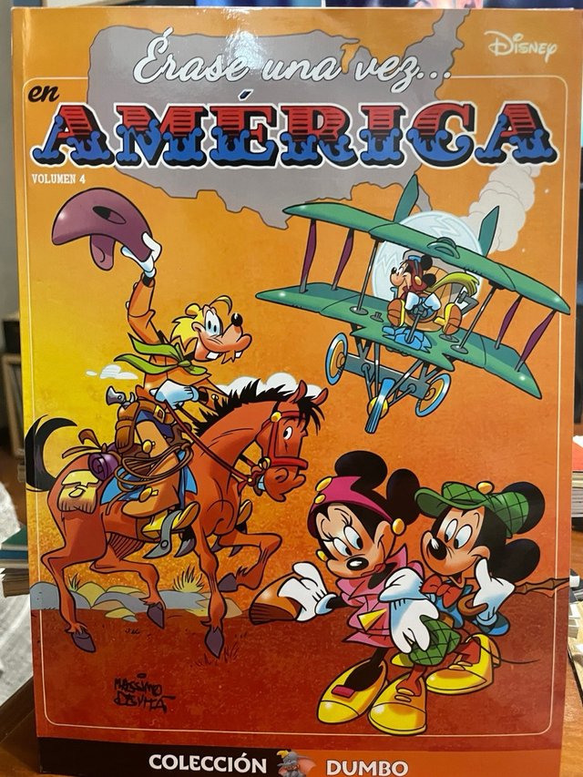 Érase una vez en América Disney 4 tomos