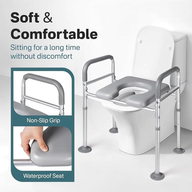 Elevador WC con Reposabrazos y asiento