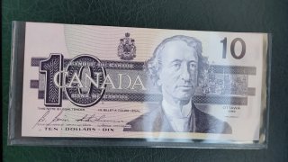 10 Dollari Canada 1989