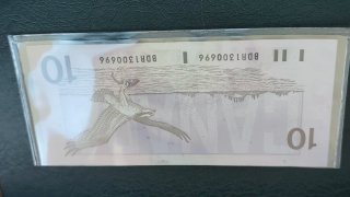 10 Dollari Canada 1989