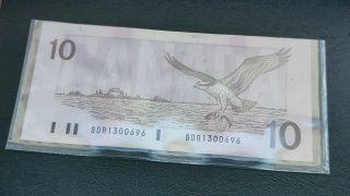 10 Dollari Canada 1989