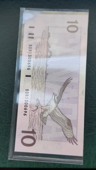 10 Dollari Canada 1989