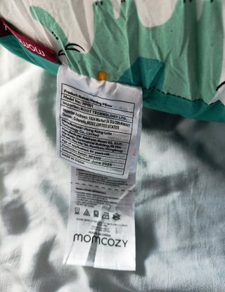 Cojín de lactancia Momcozy estampado jungla