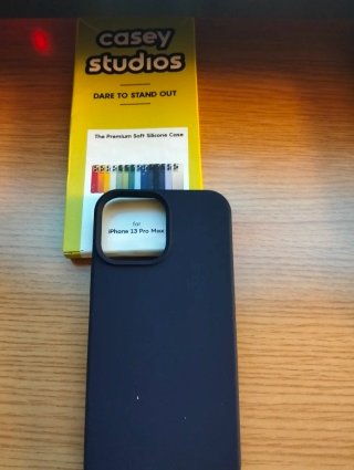 2 Custodie in silicone Casey Studios per iPhone 13 Pro Max