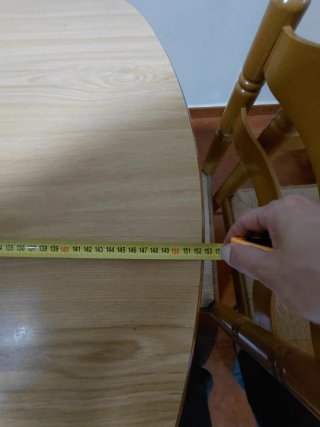 Mesa y 4 Sillas Comedor Madera