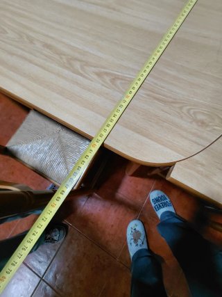 Mesa y 4 Sillas Comedor Madera