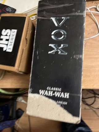 Pedal Wah Clásico VOX True bypass