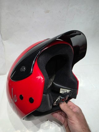 Casco NZI Niño Rojo