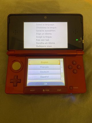 Nintendo 3DS Roja