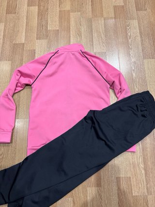Chándal Adidas niña rosa y negro