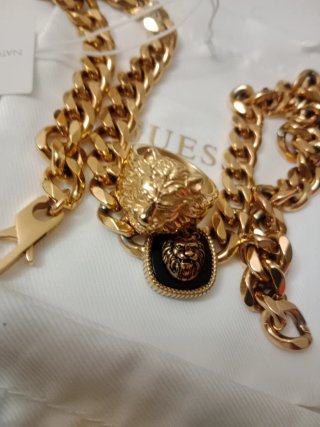 Conjunto Guess: Anillo, Pulsera y Cadena