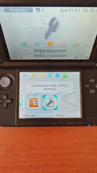 Nintendo 3DS XL con scatola