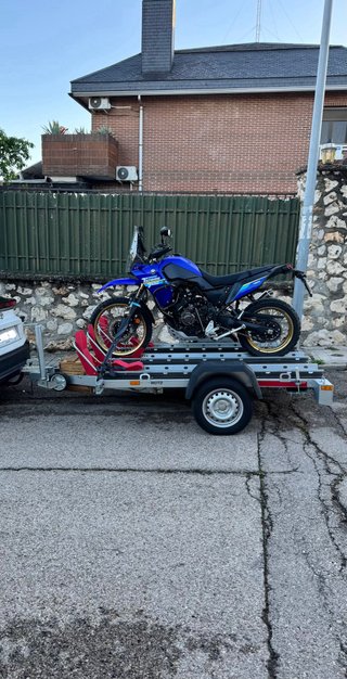 Porte transporte traslado de motos
