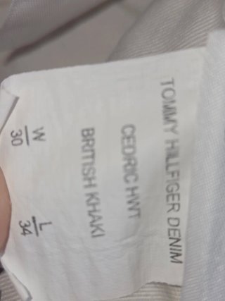 Pantalón Chino Tommy Hilfiger Beige