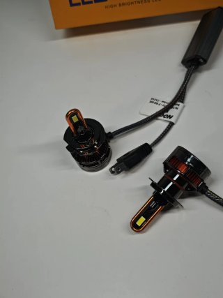 2 Bombillas LED N10/H7/H18