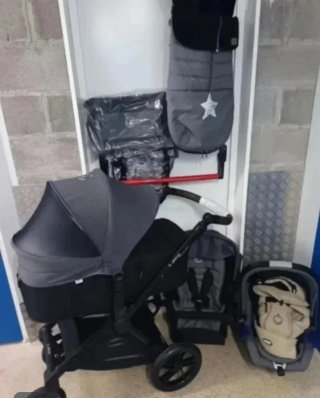 Cochecito Bebé Jane Muum Trio + Accesorios