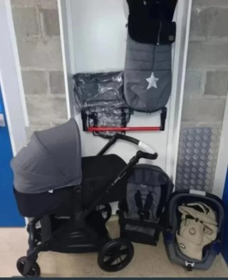 Cochecito Bebé Jane Muum Trio + Accesorios