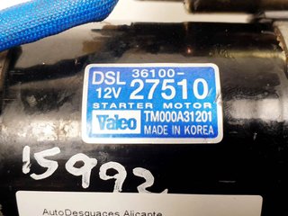MOTOR ARRANQUE HYUNDAI HYUNDAI GETZ (TB) 2002-2009