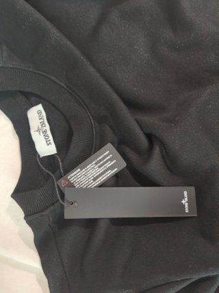 Sudadera Stone Island Negra Original