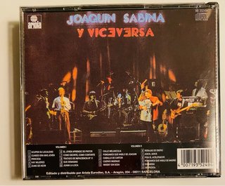 Joaquín Sabina - Caja con 2 Discos CDs