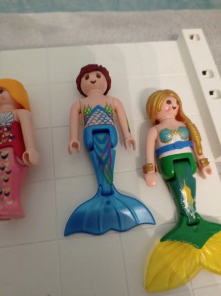 Familia de Sirenas Playmobil WQ