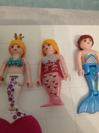 Familia de Sirenas Playmobil WQ